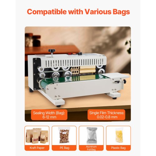 Continuous Bag Band Sealing Machine 024047 in612 mm Seal Width