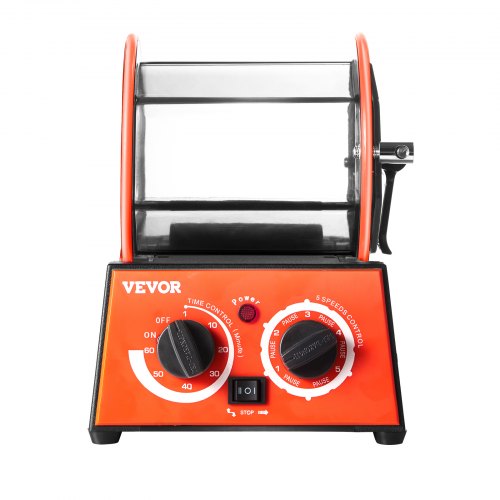 Jewelry Polisher Tumbler 66lbs3kg Capacity Mini Rotary Tumbler Machine