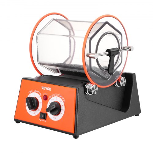 Jewelry Polisher Tumbler 11lbs5kg Capacity Mini Rotary Tumbler Machine