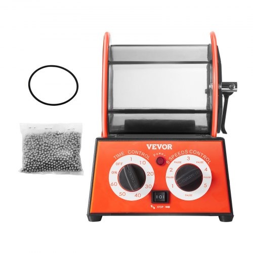 Jewelry Polisher Tumbler 11lbs5kg Capacity Mini Rotary Tumbler Machine