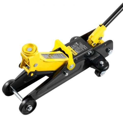 Low Profile Floor Jack 15 Ton Heavy Duty Single Piston Hydraulic Pump – 9 L