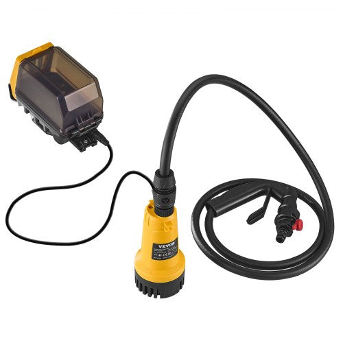 Cordless Submersible Water Transfer Pump 528GPH Portable Sump Pump with G34