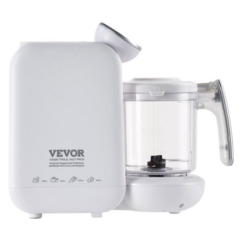 Baby Food Maker 430W Baby Food Processor with 750 ml Tritan Bowl SUS304