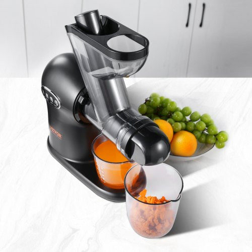 Slow Masticating Juicer 2Speed Mode Cold Press Juicer Machine with Reverse