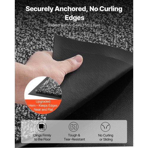 Front Door Mat 5 x 3 ft Commercial Floor Mat for Indoor and Outdoor
