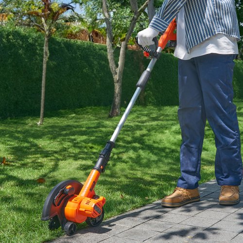 Lawn Edger 20 V Battery Powered Cordless Edger 9inch Blade Edger Lawn