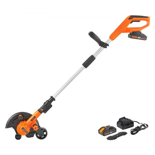 Lawn Edger 20 V Battery Powered Cordless Edger 9inch Blade Edger Lawn