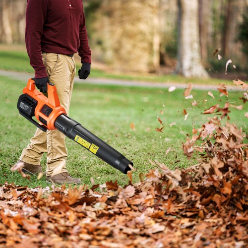 Cordless Leaf Blower 20V Powerful Electric Leaf Blower with 20Ah Battery