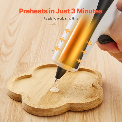 Hot Glue Gun Rechargeable Cordless Glue Gun Mini Wireless Hot Glue Gun Kit