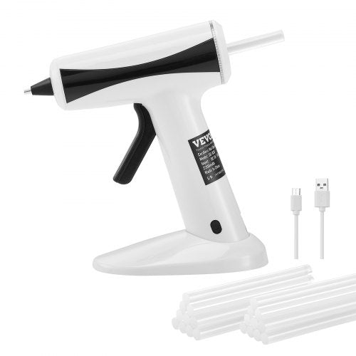 Hot Glue Gun Rechargeable Cordless Glue Gun Mini Wireless Hot Glue Gun Kit