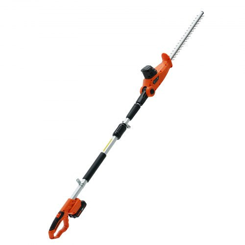 20V Cordless Hedge Trimmer 18 inch Doubleedged Steel Blade Pole Hedge