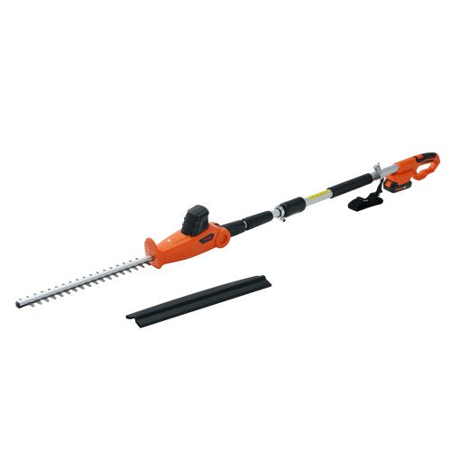 20V Cordless Hedge Trimmer 18 inch Doubleedged Steel Blade Pole Hedge
