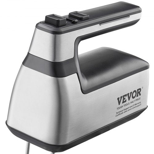 Cordless Electric Hand Mixer 100W Continuously Variable Electric Handheld