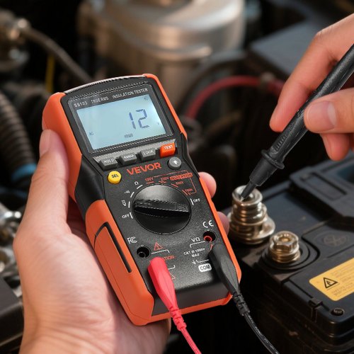 Digital Multimeter 4000Count TRMS Voltmeter Ohmmeter 1000V ACDC Voltage