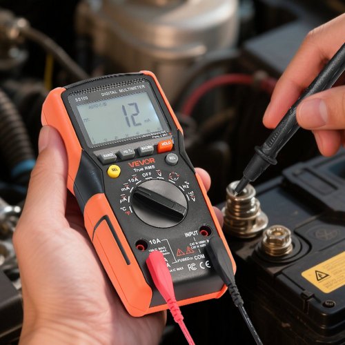 Digital Multimeter 6000Count TRMS DCAC Voltmeter Current Tester