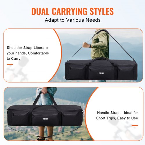 Telescope Case 407 Telescope Large Storage Bag with Fixed Buckles