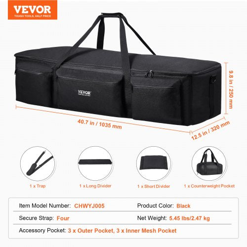 Telescope Case 407 Telescope Large Storage Bag with Fixed Buckles