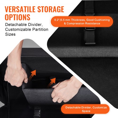 Telescope Case 30” Telescope Storage Bag with Fixed Buckles MultiPocket