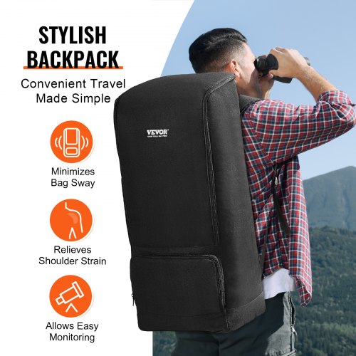 Telescope Case 299 Telescope Storage Backpack with Secure Strap Pockets