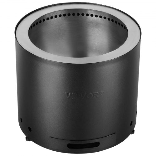 Smokeless Fire Pit Stove Bonfire H 12.6 in x Dia 15 inWood Burning