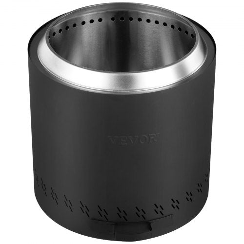Smokeless Fire Pit Stove Bonfire H 15.4 in x Dia 157 inWood Burning