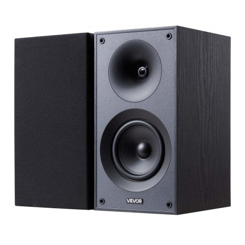 Passive Bookshelf Speaker 300W Book Shelf Stereo Speakers with 525Inch