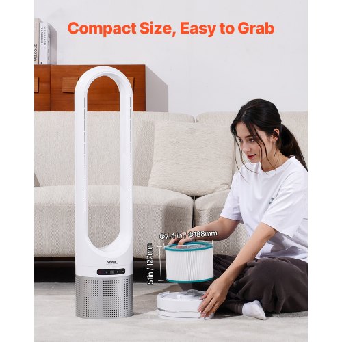 Replacement Filter for Tower Fan MultiLayers Air Purifier Filter
