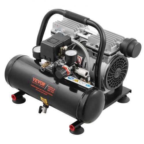 Air Compressor 1 Gallon Steel Tank 1HP 15 CFM 90PSI Oil Free Air