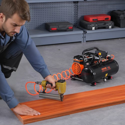 Air Compressor Compact Portable Oil Free Compressor 2 Gallon 8bar