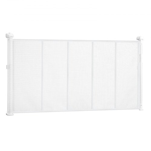 Retractable Baby Gate 34 inch Tall Extends up to 55 inch Wide Retractable