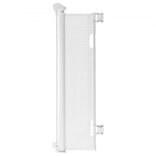 Retractable Baby Gate Extends to 72.8 inch Wide 31.3 inch Tall with Security Lock