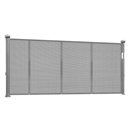 Retractable Baby Gate 34 inch Tall Extends up to 110 inch Wide 1