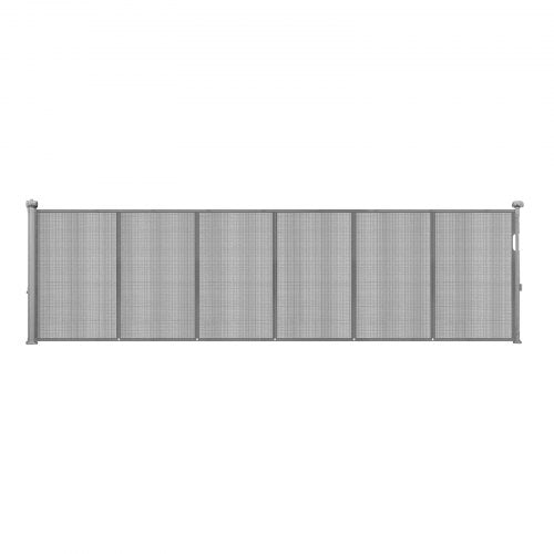 Retractable Baby Gate 34 inch Tall Extends up to 110 inch Wide 1