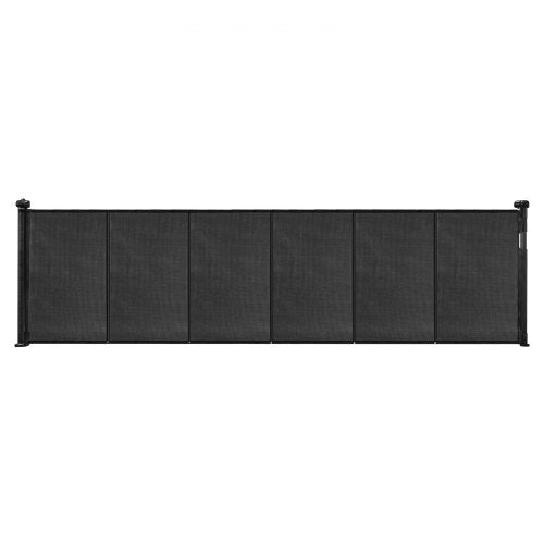 Retractable Baby Gate 34 inch Tall Extends up to 110 inch Wide 2