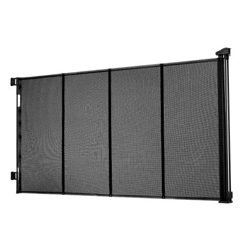 Retractable Baby Gate Extends to 120 inch Extra Wide 38.5 inch Tall