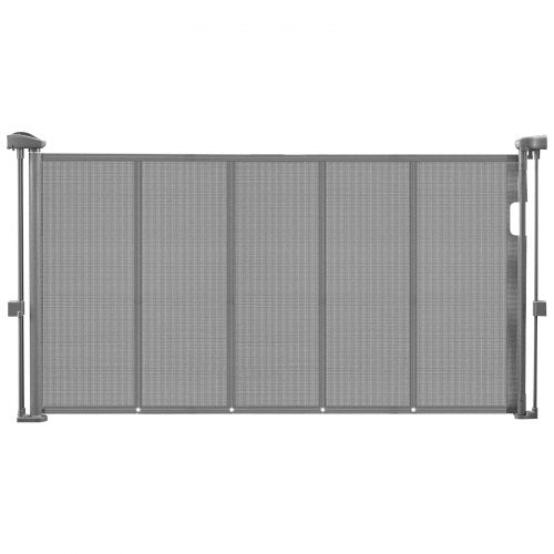 Retractable Baby Gate 34 inch Tall Extends up to 55 inch Wide Retractable
