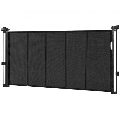 Retractable Baby Gate 34 inch Tall Extends up to 55 inch Wide Retractable 1