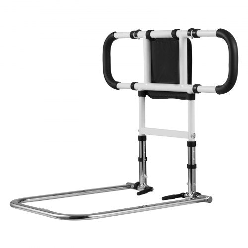 Bed Rail for Elderly Foldable Extendable Bedside Assist Rail with Side