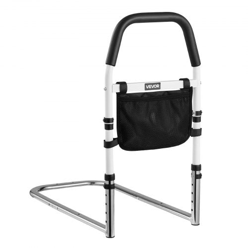 Bed Rail for Elderly Bedside Assist Rails with PU Handrail Adjustable
