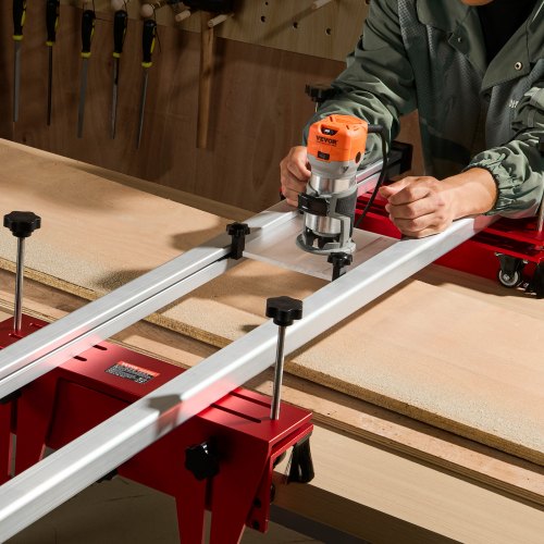 Router Sled 60 inches Portable and Adjustable Slab Flattening Jig DIY