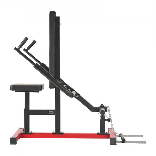 Seated Dip Machine Tricep Bicep Press Down Machine with Cable Bar