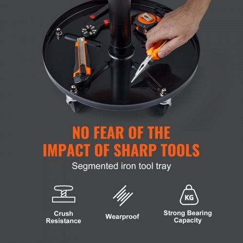 Adjustable Mechanics Rolling Creeper Seat Stool Tool Tray for Shop Garage –