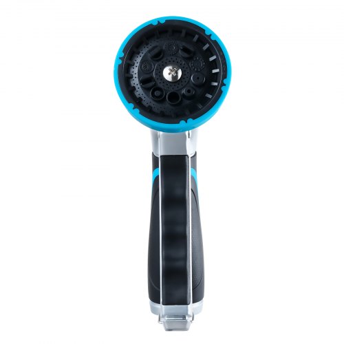 Hose Nozzle 10 Adjustable Spray Patterns Metal Water Hose Nozzle