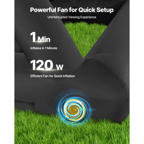 14FT Inflatable Projector Screen Inflatable Movie Screen Outdoor with 120W