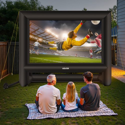18FT Inflatable Movie Screen Inflatable Projector Screen with Portable