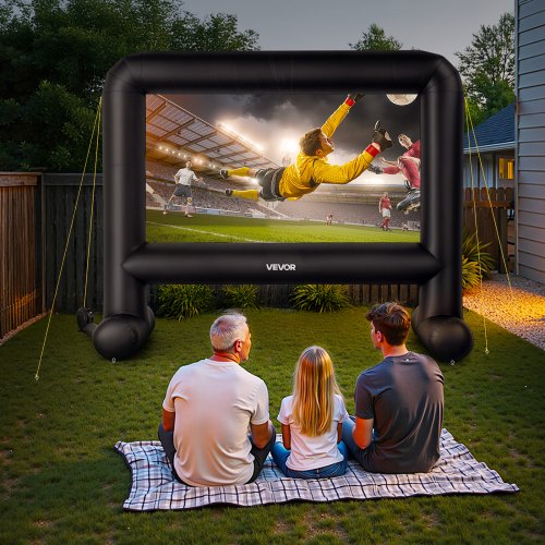 16FT Inflatable Movie Screen Inflatable Projector Screen with Portable