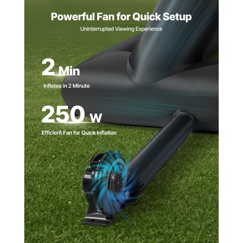 20FT Inflatable Movie Screen Inflatable Projector Screen with Portable