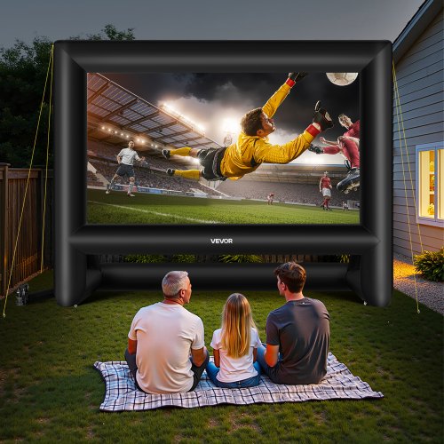 20FT Inflatable Movie Screen Inflatable Projector Screen with Portable
