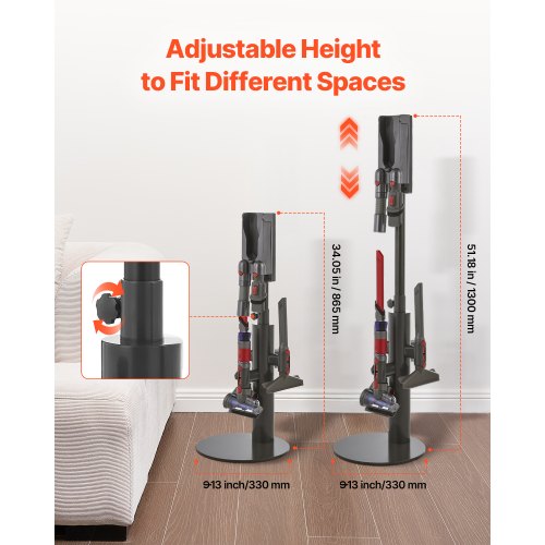 Vacuum Stand Compatible With Dyson V7 V8 V10 V11 V12 V15 SV10 SV12 SV14