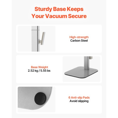 Vacuum Stand Compatible with Dyson G5 V15 V12 V11 V10 V8 V7 V6 Series